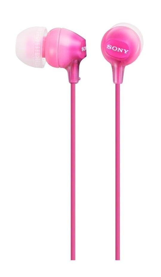 Sony MDR EX15LP - Hovedtelefoner - In Ear - Pink (MDREX15LPPI.AE)