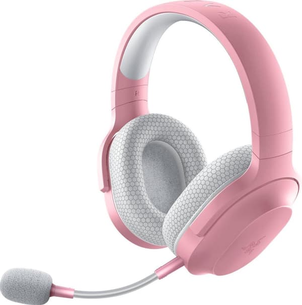 Razer Barracuda X (2022) trådlöst spelheadset - Quartz Pink (PC/PlayStation/Switch/Android)