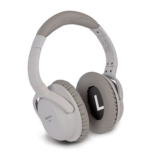 Lindy LH500XW Hovedtelefoner Kablet og trådløst hovedbånd Opkald/Musik Micro USB Bluetooth Grå (73200)