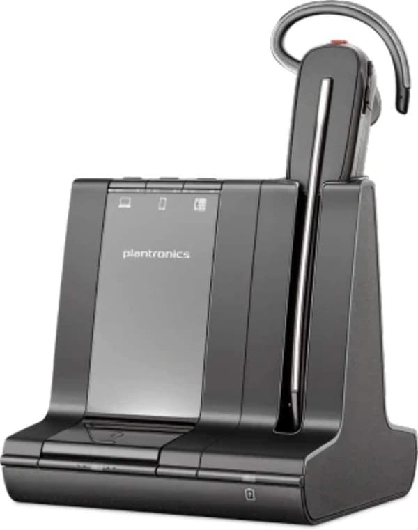 POLY Savi 8240 Office-hovedtelefon-ørekrog - In Ear Black Bluetooth (211819-02)