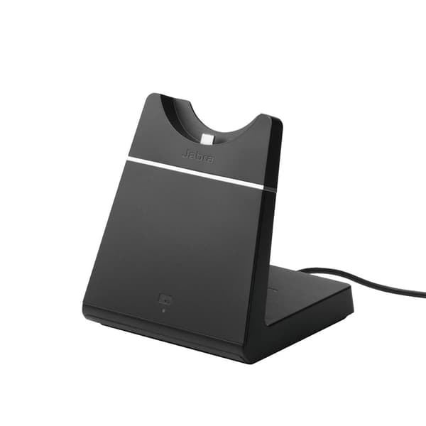 GN Jabra Jabra Evolve 65 SE UC Stereo - Headset - on-ear - Bluetooth - trådlöst - USB - med laddningsstation - optimerad för UC (6599-833-499)