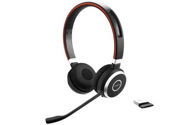 Jabra Evolve 65 Second Edition - MS Teams On Ear -kuulokkeet Bluetooth, radiopuhelimen stereomustan kohinanvaimennus, melunvaimennus (mikrofoni)