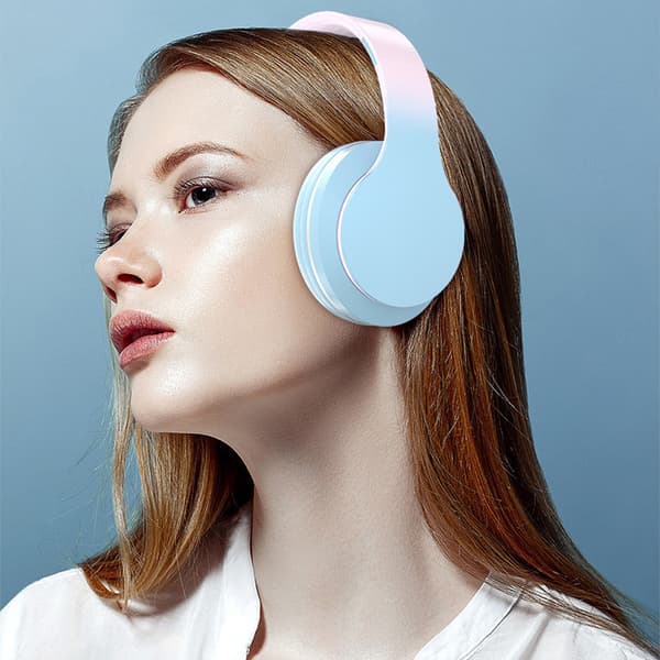 INF Trådløse Bluetooth-hodetelefoner DR56 Blå