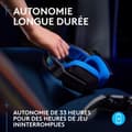 Miniatyrbillede 3 af 6: Gaming Headset - Trådløst - LOGITECH G - G535 LIGHTSPEED - PC & PS5 - Sort/Blå