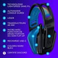 Miniatyrbillede 6 af 6: Gaming Headset - Trådløst - LOGITECH G - G535 LIGHTSPEED - PC & PS5 - Sort/Blå