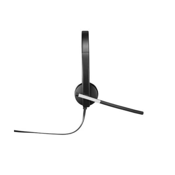 Headset - Kablet - Logitech - H650E - Stereomikrofon - Grå