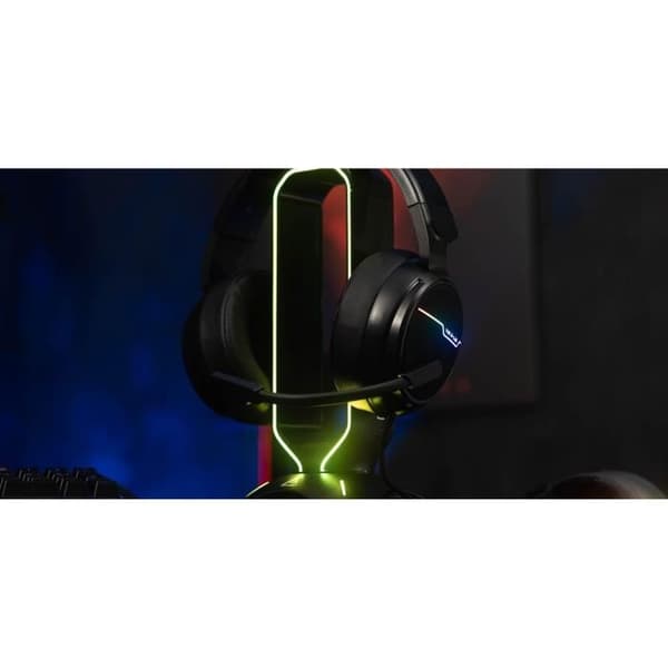 Stativ för gamingheadset - The G-Lab - K-STAND RADON - RGB - USB - Svart