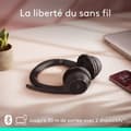 Miniatyrbillede 4 af 6: Headset - Trådløst - Logitech - Zone 300 - Sort