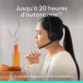 Miniatyrbillede 5 af 6: Headset - Trådløst - Logitech - Zone 300 - Sort