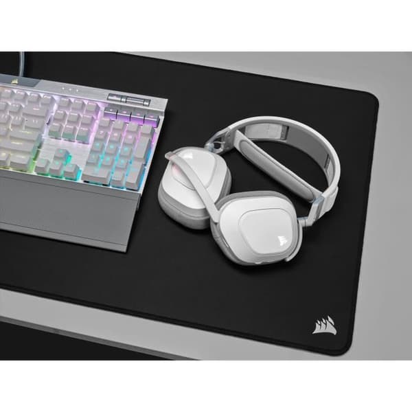 CORSAIR HS80 RGB Langattomat Pelikuulokkeet Valkoinen Dolby Atmos Ääni Monisuuntainen Mikrofoni