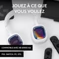 Miniatyrbillede 2 af 6: Trådløs gaminghjelm - Astro - A30 - til PS. PC. mobil - Hvid