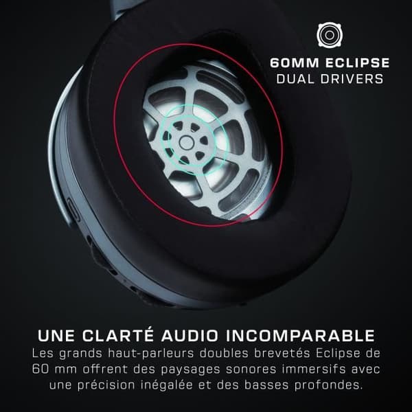 Trådløst multiplatforms gamingheadset - TURTLE BEACH - Stealth 700PC (Gen3) - Sort