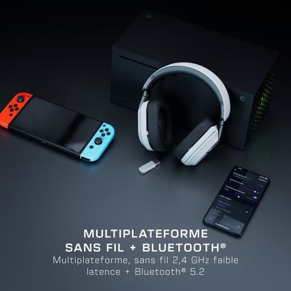 TURTLE BEACH Stealth™ 600 XB (Gen 3) Trådlöst Multiplattforms Gamingheadset – Vit