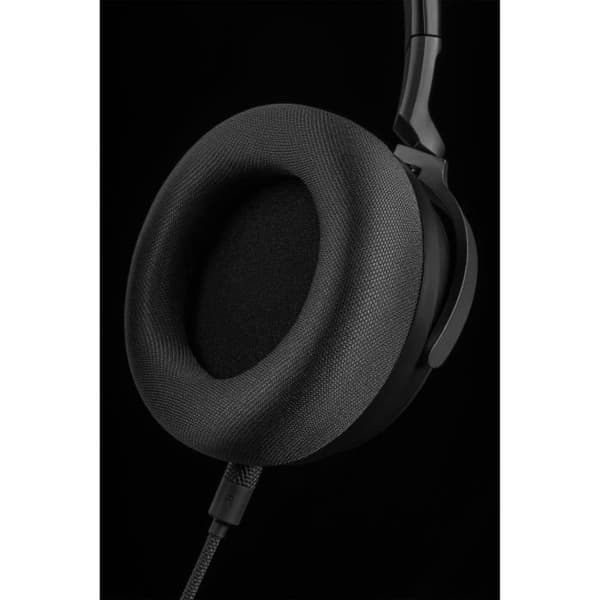 CORSAIR VIRTUOSO PRO Langalliset Avoimet Peli- ja Suoratoistokuulokkeet - Grafeeni - Musta - Pääpanta