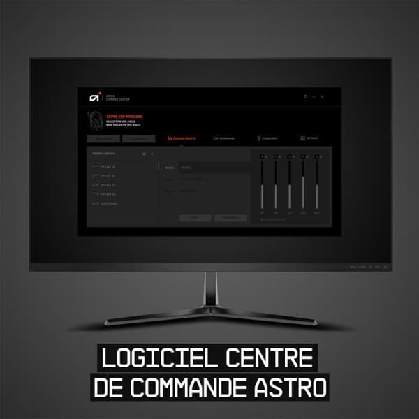 ASTRO Astro A50 Hovedtelefoner - Trådløse - Hovedmonterede - Stereo - Sorte - Rækkevidde 914.4 cm - 20 Hz / 20 kHz -