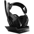 Miniatyrbillede 1 af 6: ASTRO Astro A50 Hovedtelefoner - Trådløse - Hovedmonterede - Stereo - Sorte - Rækkevidde 914.4 cm - 20 Hz / 20 kHz -