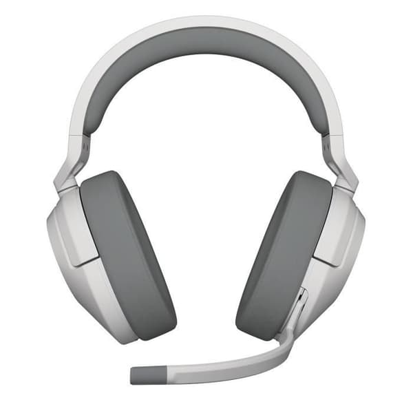 CORSAIR HS55 Trådlöst Gamingheadset - Dolby Audio 7.1 Surroundljud - Vit