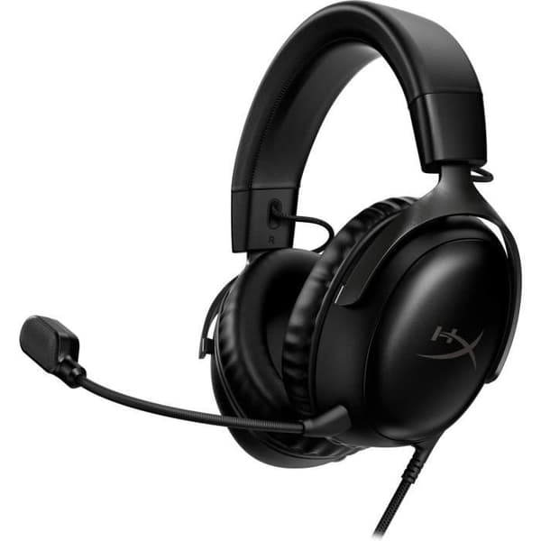 Kablet gamingheadset - HyperX Cloud III - til pc og konsol - sort