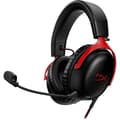 Miniatyrbillede 1 af 6: HyperX Cloud III Kablet Gaming Headset til PC og Konsol - Sort/Rød