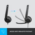 Miniatyrbild 3 av 6: Headset - Trådbundet - Logitech - H390 - USB - Brusreducerande