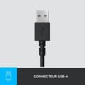 Miniatyrbild 5 av 6: Headset - Trådbundet - Logitech - H390 - USB - Brusreducerande