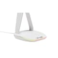 Miniatyrbild 4 av 5: Hörlurs-/headsetstativ - THE G-LAB - K-STAND HYDROGEN - 2 USB-portar - Vit