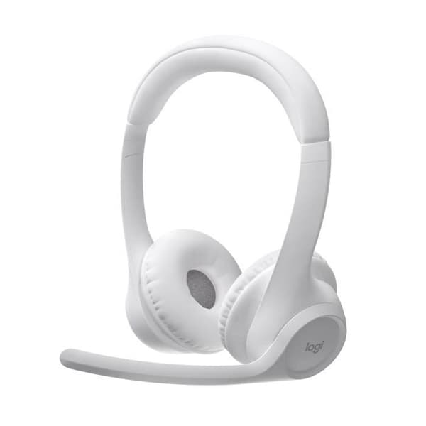 Logitech Zone 300 Trådlöst Bluetooth PC-headset med brusreducerande mikrofon - Vit