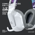 Miniatyrbillede 5 af 6: Gaming Headset - Trådløst - LOGITECH G - G733 LIGHTSPEED - Hvid