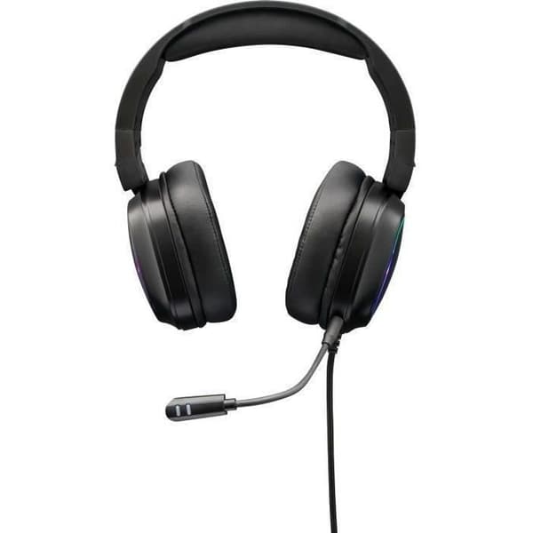 Trådbundet spelheadset - The G-Lab - KORP RADIUM - Mikrofon - RGB - Svart