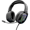 Miniatyrbild 1 av 6: Trådbundet spelheadset - The G-Lab - KORP RADIUM - Mikrofon - RGB - Svart