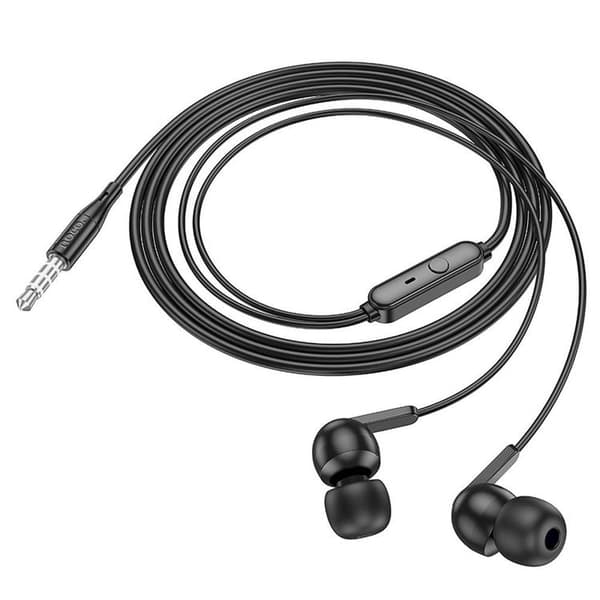 Hoco In-Ear Trådbundna Hörlurar Jack 3.5 mm M124 - Svart