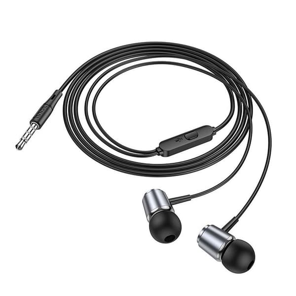 Hoco In-Ear Trådbundna Hörlurar Jack 3.5 mm M108 - Grå