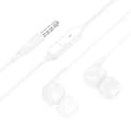 Miniatyrbild 3 av 6: Hoco In-Ear Trådbundna Hörlurar Jack 3.5 mm M124 - Vit