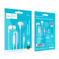 Miniatyrbild 6 av 6: Hoco In-Ear Trådbundna Hörlurar Jack 3.5 mm M124 - Vit
