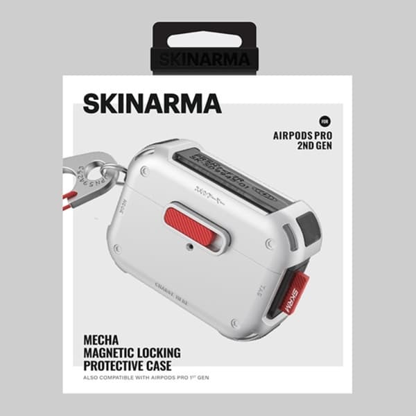 Skinarma Airpods Pro 2 Skal Mecha - Frost