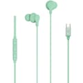 Miniatyrbild 1 av 2: Celly Hörlurar In-Ear Kabel USB-C UP1600 - Ljusgrön