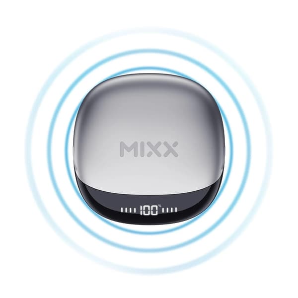 Mixx Qi TWS In-Ear Hörlurar Hybrid Charge 2 - Vit