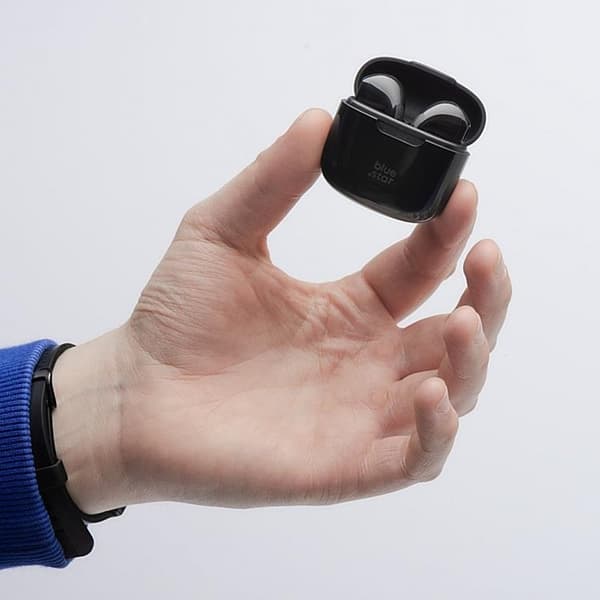 Blue Star Trådlösa In-Ear Hörlurar Bluetooth TWS FI7 - Svart
