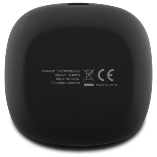 DKNY On-Ear Hörlurar Bluetooth Metal Logo - Svart