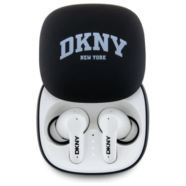DKNY On-Ear Hörlurar Bluetooth Metal Logo - Svart