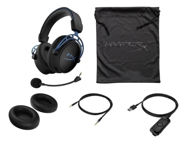 HyperX Cloud Alpha S – Gamingheadset med 7.1 Surround & Justerbar Bas