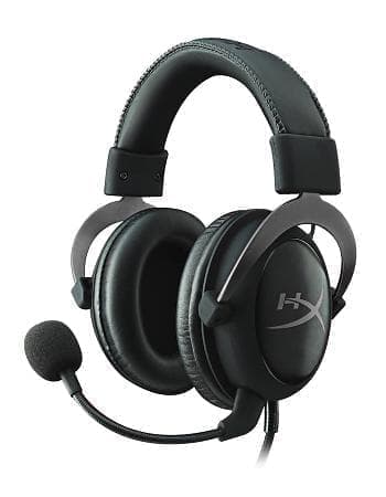HyperX Cloud II gunmetal – Trådbundet Gamingheadset med 7.1 Surround