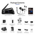Miniatyrbillede 2 af 2: Motorcykel Headset Intercom, Mesh Kommunikationssystem, Parallel Audio,1STK