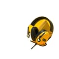 Miniatyrbillede 1 af 2: Gaming headset, virtuel 7.1 lydeffekt, foldbart design, behagelig at have på,H10 Gul