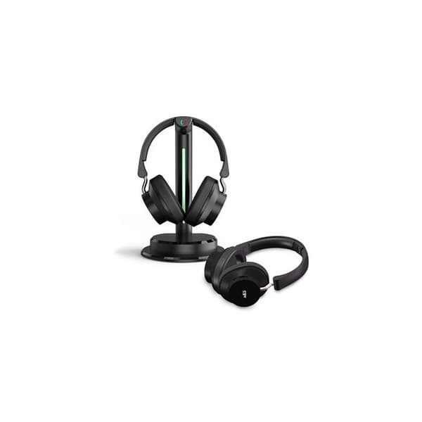 TV-hörlurar - CGV - Prelude 3 Duo - Over-ear - Kabelanslutna - Svarta