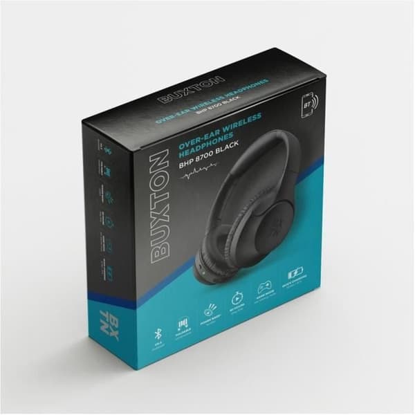Trådlösa on-ear-hörlurar - Buxton - BHP 8700 SVART