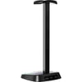 Miniatyrbillede 3 af 5: Stativ för gamingheadset - The G-Lab - K-STAND-NEON RGB - USB/USB-C HUB - Kabelansluten - RGB-belysning - Svart
