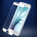 Miniatyrbild 1 av 2: Samsung S6 - HuTechs HD-Clear Skärmskydd med Ram (Full-Fit) VIT
