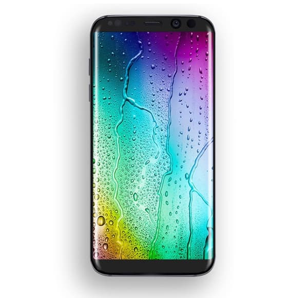 Samsung Galaxy S8 - ProGuard EXXO-Skärmskydd med Ram (HD)