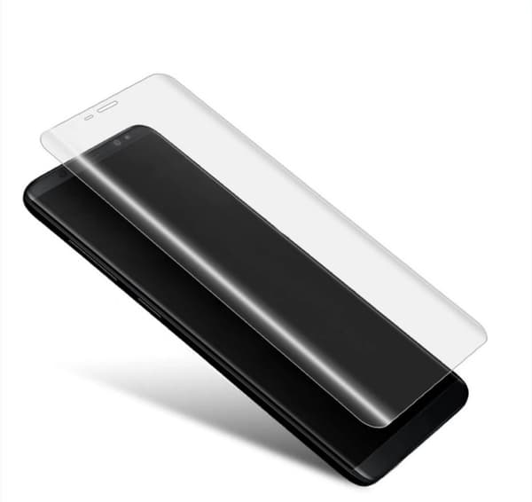 Samsung Galaxy S8 - ProGuard EXXO-Skärmskydd med Ram (HD) Silver/Grå Silver/Grå
